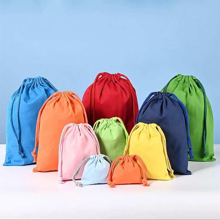 巾着ジュエリーキャンバスバッグ